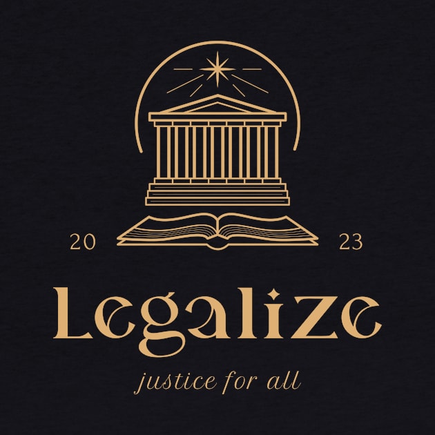 Legalize justice for all lawyer by Meow Meow Cat